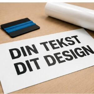 Design din egen tekst