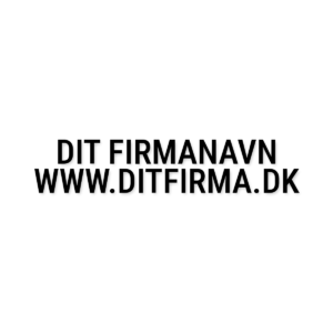 Firmanavn og webadresse til bil – udskåret folie – Tekster til bilen