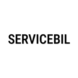 Servicebil-tekst i udskåret folie – Tekster til bilen