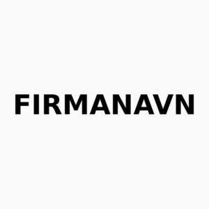 Firmanavn til bil - udskåret tekst i folie