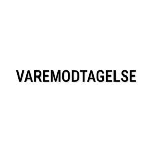 Varemodtagelse-skilt i udskåret folie – Butik og erhverv