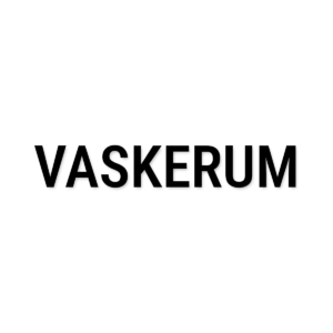 Vaskerum-skilt i udskåret folie – Til hjemmet